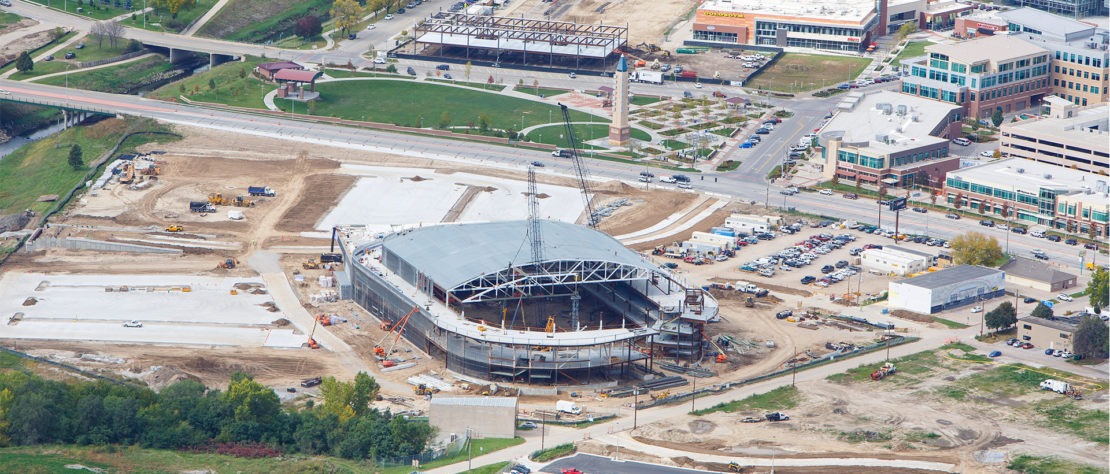 History Baxter Arena